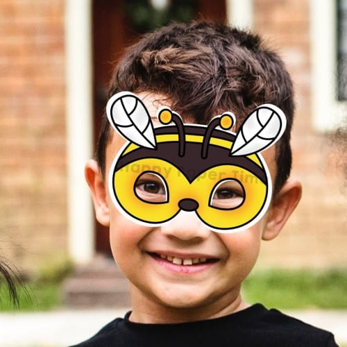 Çocuklara arı maskesi örneği